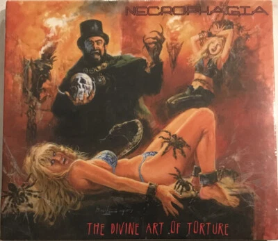 Necrophagia - Divine Art of Torture CD 2003 Season of Mist  [Digipak] [Sealed] Foto 1 de 2