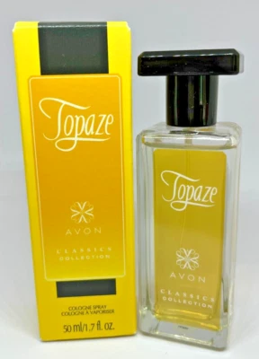 Avon~Topaze Colonia Spray~Colección Clásica~1.7 fl. oz. ~ Nuevo en caja Foto 1 de 3