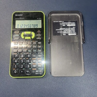 Sharp Scientific Calculator EL-531X ~Green~ - Image 1 of 4