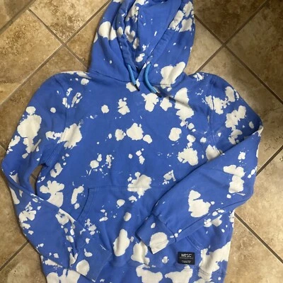 WESC We are the Superlative Conspiracy Sudadera con Capucha Nube Azul Para Hombre Talla Pequeña Foto 1 de 4