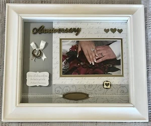 Things Remembered Anniversary Bilderrahmen weiß 596970 - Bild 1 von 4