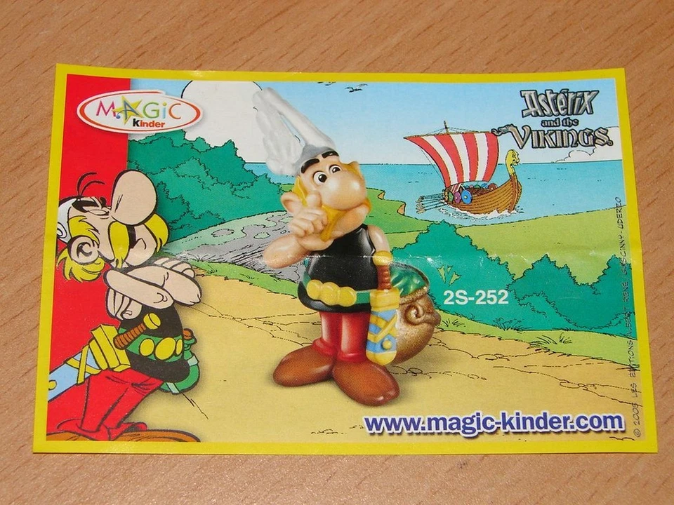 KINDER 2S-252 ASTERIX VIKINGS BPZ VARIANTE EE - Photo 1/1