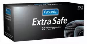 144 Stück PASANTE Extra Safe extra Klassisch Kondome - Bild 1 von 2