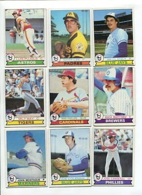 C -1979 Topps 27 卡套装:Lance Parrish RC、Ron Guidry、Sparky Lyle 等无 DUPS! — 第 1/4 张图片