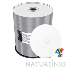 100 Professional Line White printable Blank CD CD-R 700MB 80min 52x diamond dye - Picture 1 of 3