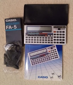 Vintage Casio FX-730P LCD BASIC pocket computer, FA-5 cassette interface !! - Picture 1 of 2