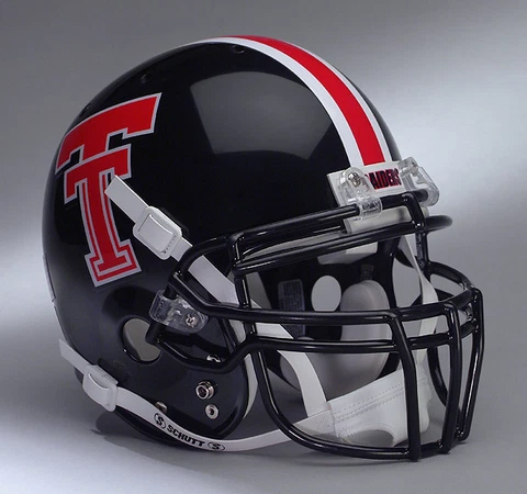 TEXAS TECH RED RAIDERS Schutt XP Full Size AUTHENTIC Gameday Football Helmet Cover