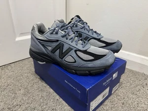 New Balance 990 V4 Teddy Santis Arctic Grey Black Uk 8.5 - Picture 1 of 9