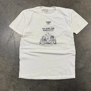 Vintage 90s No Time For Sergeants Comedy T Shirt Size M - Picture 1 of 8
