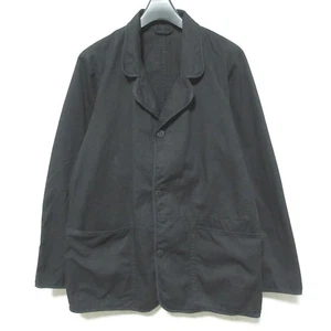 45rpm Cotton Gabardine Jacket, Size 1, Black, Men's - Picture 1 of 5