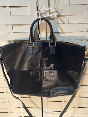 BOLSO DE MANO TORY BURCH NEGRO NATALIE SATCHEL   Foto 1 de 4