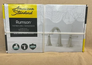 American Standard Rumson 8 Zoll 2-Griff Badezimmer Chrom - Bild 1 von 6