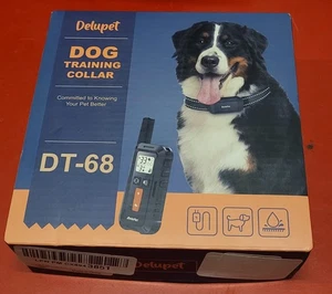 Delupet Dog Training Collar with Remote Control, NEW - Picture 1 of 1