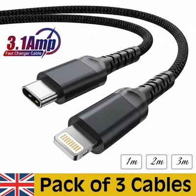 Type C to iPhone PD Fast Charger Cable Wire For iPhone 14 13 12 11 Pro Max XR X - Image 1 of 4