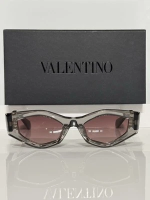Gafas de sol unisex Valentino V-Tre VLS-101C-51 gris dorado grueso acetato Foto 1 de 4