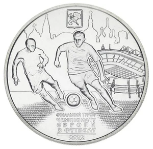 Ukraine 5 hryvnia 2011 UNC European Football Championship 2012 in Ukraine and... - Picture 1 of 4