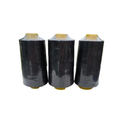Lot of 3 Black Serger Thread Spun Polyester 6000yds Each - Image 1 of 4