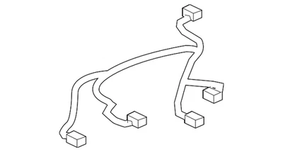 Genuine GM Air Conditioning Module Wiring Harness 15781461 - Image 1 of 4