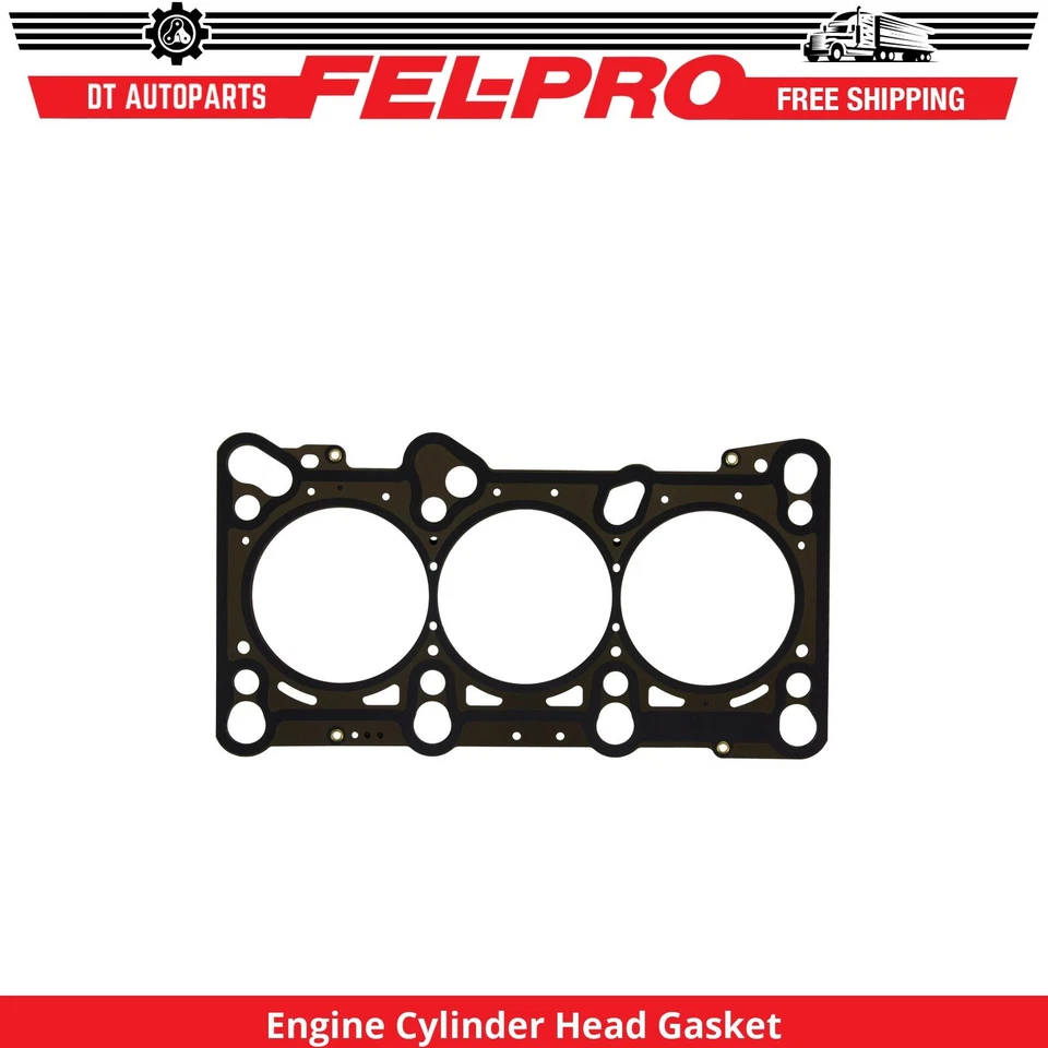 Прокладка головки блока цилиндров двигателя Fel-Pro 2003 для Audi A4 Quattro 3,0 л 2002-2006 годов выпуска - Изображение 1 из 1