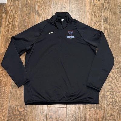 Camisa Pullover Depaul Blue Demons Fútbol Para Hombres Nike Dri-Fit Therma 1/4 Cremallera XL Foto 1 de 2