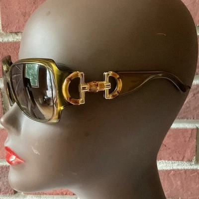 Gafas de sol Gucci Bamboo Horsebit hechas en Italia Foto 1 de 4