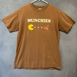 Camisa Munchies Pacman Comestibles Ganja Hierba Cerezas Divertida Comedia Años 90 Patinador Grunge - Imagen 1 de 10