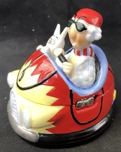 Maxine Bumper Car Trinket Box Porcelain Hallmark Shoebox “I’m A Grumpy Bumper” - Picture 1 of 7