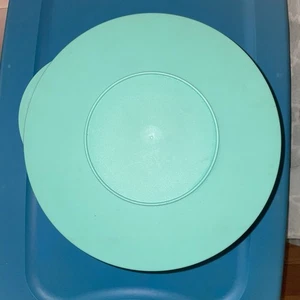 Hilandero para ensaladas Tupperware 3776 SPIN N SAVE con tapa verde - Imagen 1 de 6