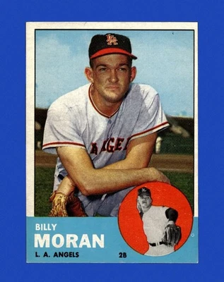 1963 Topps Set-Break # 57 Billy Moran EX-EXMINT *GMCARDS* - Image 1 of 2