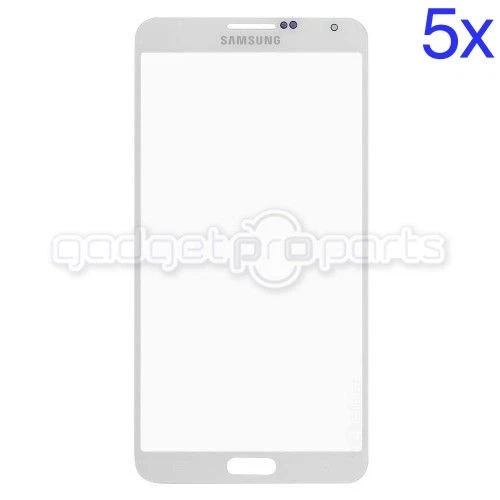 Galaxy Note 3 Glass (White) 5x - FREE SAME DAY SHIP USA MON-SAT! - Image 1 of 1