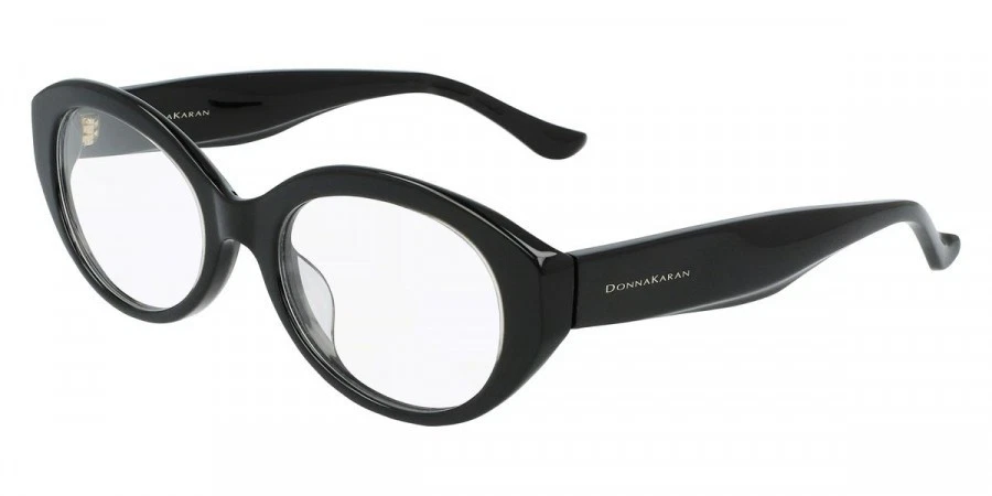 Nuevas gafas para mujer Donna Karan DO5008 negras 51-19-135 venta al por menor $150 Foto 1 de 1