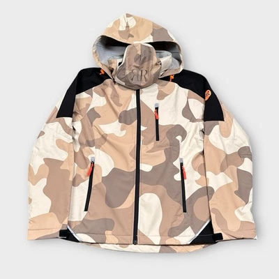 Reyshionwa Softshell Jacket Men Small Camo Detachable Hood & Neck Gaiter Outdoor - Image 1 of 4