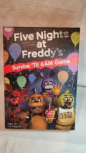 Five Nights at Freddy's Board Game Survive 'TIL 6 Am FNAF Funko, NEW, Unopened - Picture 1 of 3