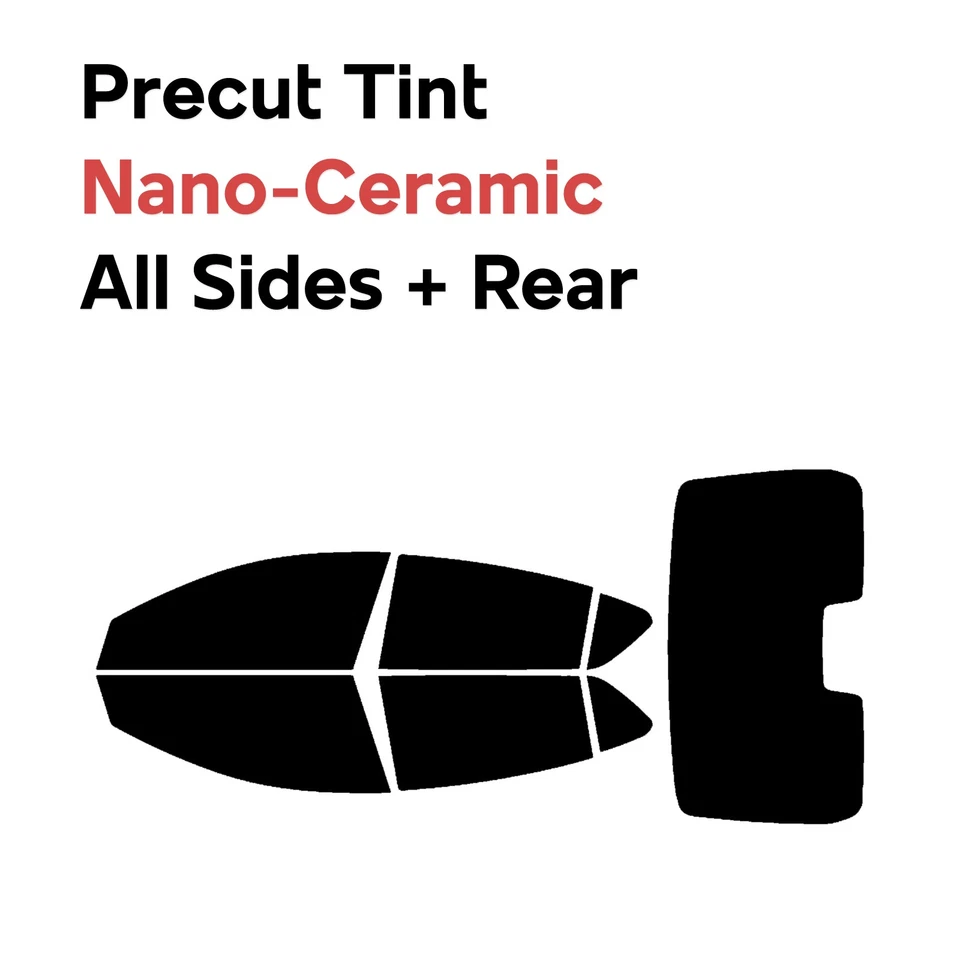 Precut Window Film Automotive Nano Ceramic Any % Tint for Acura ILX 2013-2022 - Image 1 of 4