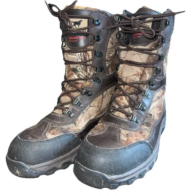 Irish Setter Boots Red Wing Shoe Hunting Camouflage Thinsulate 600G 9D - Image 1 of 4