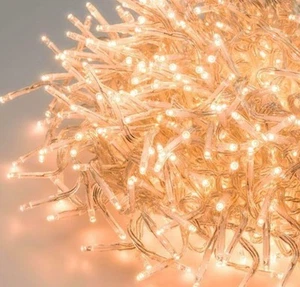 GIOCOPLAST 1000 LED BIANCO CALDO CON CAVO TRASPARENTE 50M 14320538 - Foto 1 di 1