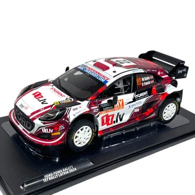 Modellino Auto Solido 1/18 Ford Puma Rally1 Sesks-Francis #22 Rally Latvia 2024 - Immagine 1 di 4