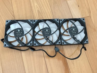 TRYX ROTA SL ARGB 120mm Fan Triple Pack (Black) F-R120A-AM3M-G0K - Image 1 of 3