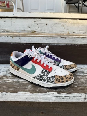 Talla 11 - Nike Dunk SE Low Safari Mix W Foto 1 de 4