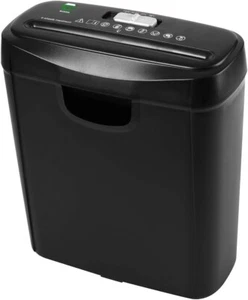 Commercial Paper Shredder Industrial 6 Sheet Strip Cut Heavy Duty Home Office UK - Picture 1 of 7