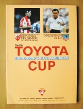 More details for 1991/1992 toyota world club cup final colo colo v red star belgrade *exc cond*
