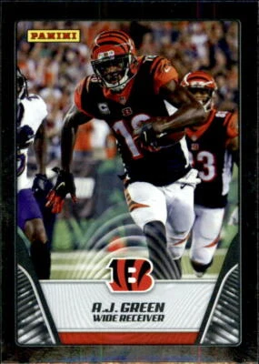 2019 Panini NFL Sticker Coll. Cards Silver Foil #50 A.J. Green Bengals - Image 1 of 2