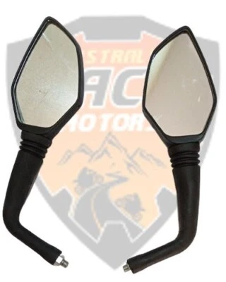 Juego de espejos retrovisores KTM (varilla corta) para KTM Duke 390 2013 2014 2015 2016 KTM Foto 1 de 4