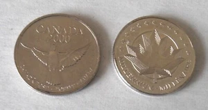 CANADA POST MILLENNIUM 2000 TOKEN, DOVE, MINT - Picture 1 of 1