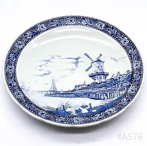 Delfts by Boch Keramik Wandteller Motiv Windmühle Made for Royal Sphinx Holland - Bild 1 von 23