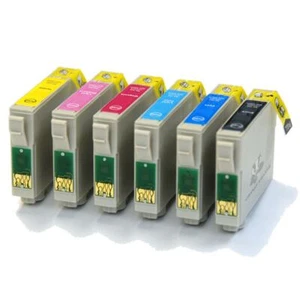 Conjunto de cartuchos de tinta de impresora compatibles (no OEM) para reemplazar la tinta T0797 Owl - Imagen 1 de 1