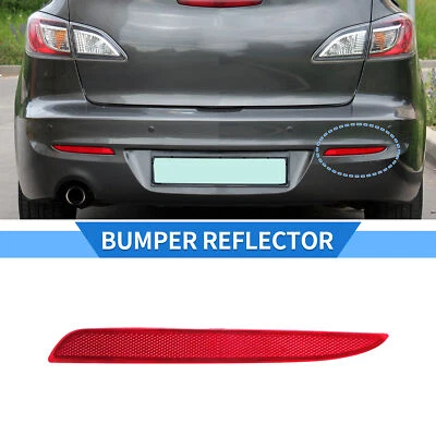 Reflector parachoques trasero NºBBP2515L0A para MAZDA 3 BL 2010-2013 rojo Foto 1 de 4