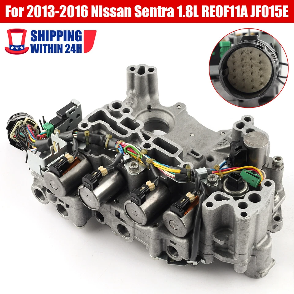 RE0F11A JF015E Transmission Valve Body CVT for 13-19 Nissan Sentra 1.8 Versa 1.6 - Изображение 1 из 4