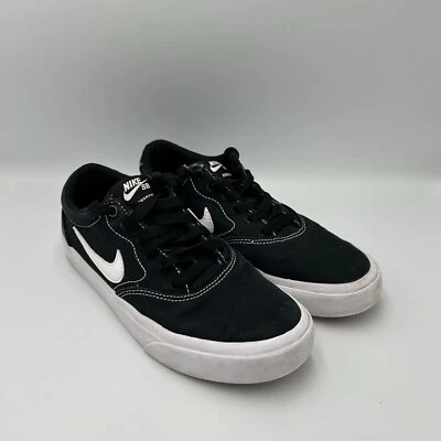 Nike SB Charge, Zapatos de Skate de Lona con Cordones, Sin Caja 4.5 Y Negros Foto 1 de 4