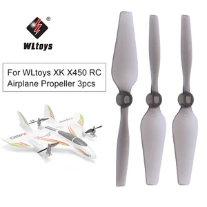 3pcs Propellers for WLtoys XK X450 Airplane Parts G2U8 - Picture 1 of 11